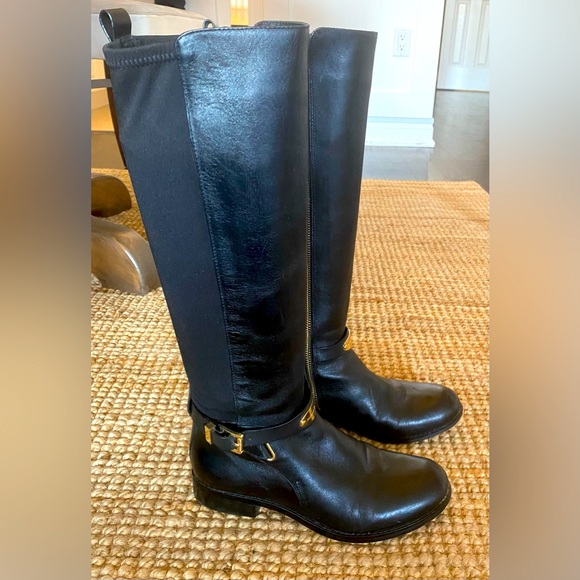Michael Kors boots 6 1/2M. Stretchy material - Picture 4 of 4